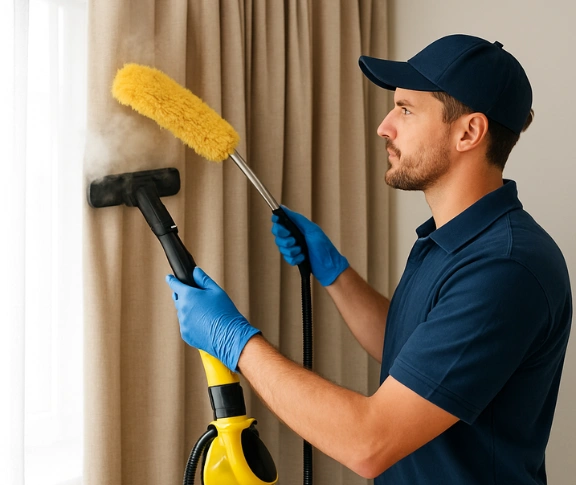 Trusted blind cleaning technician Matty Curtain Cleaning russells-bridge-vic QLD