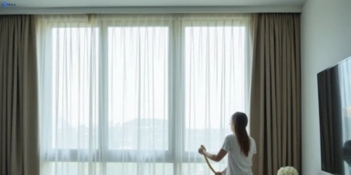 Delicate sheer drape cleaning russells-bridge-vic Matty Curtain Cleaning
